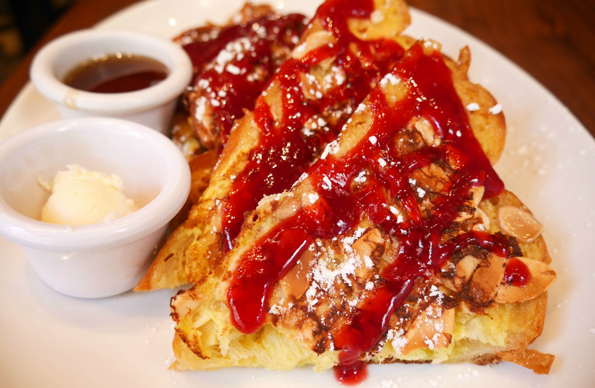 Sarabeth's NYC - Almond Crusted French Toast