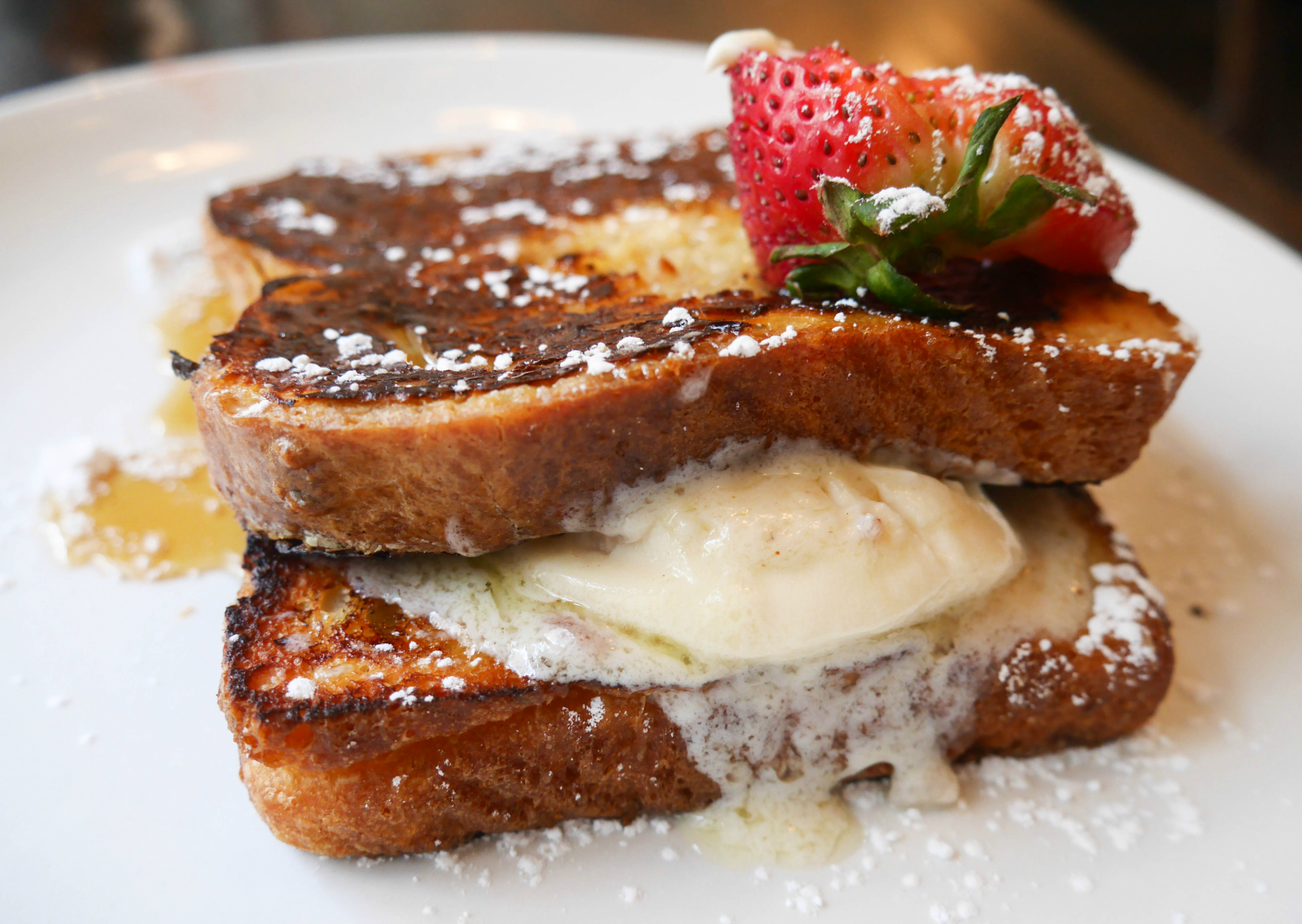 The Rabbit Hole NYC - Strawberry Mascarpone French Toast