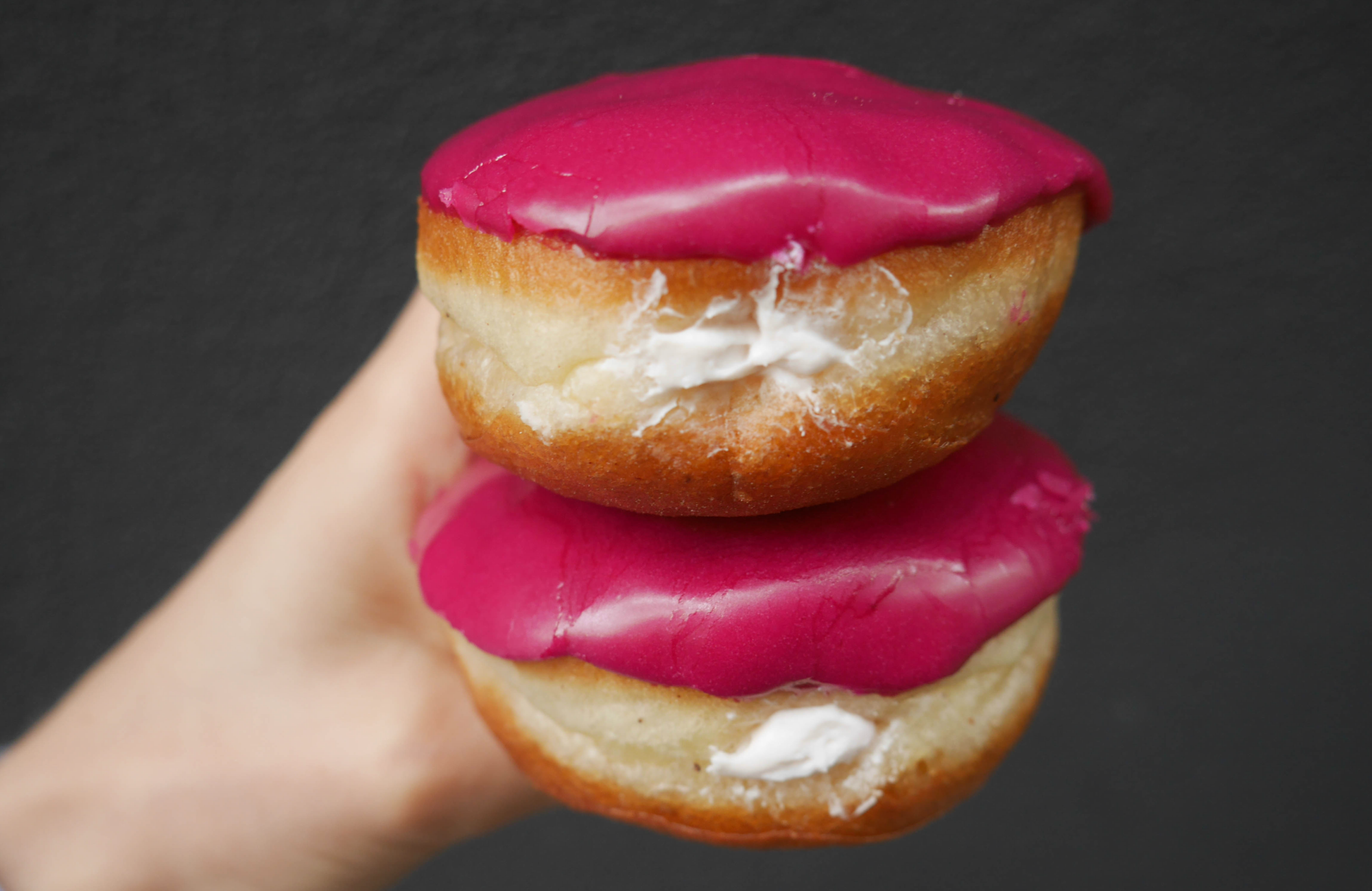 Donuts New York - Beet-Glazed Donut The Doughnut Project