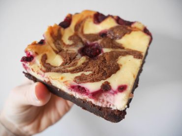 Bakers & Roasters - raspberry cheesecake brownie