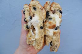 Chip NYC-blueberry cheesecake cookie