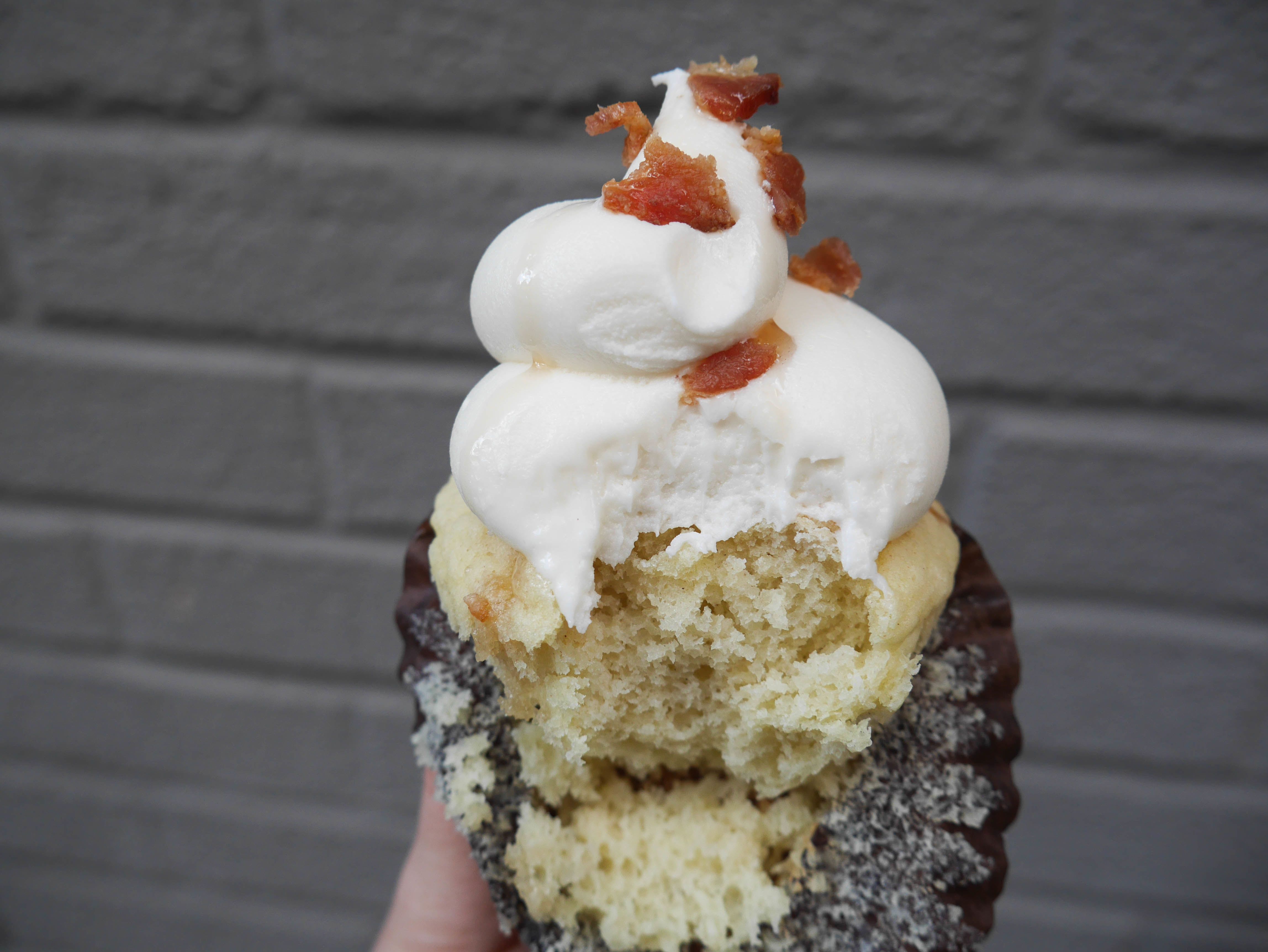 City Cakes - buttermilk pancake cupcake