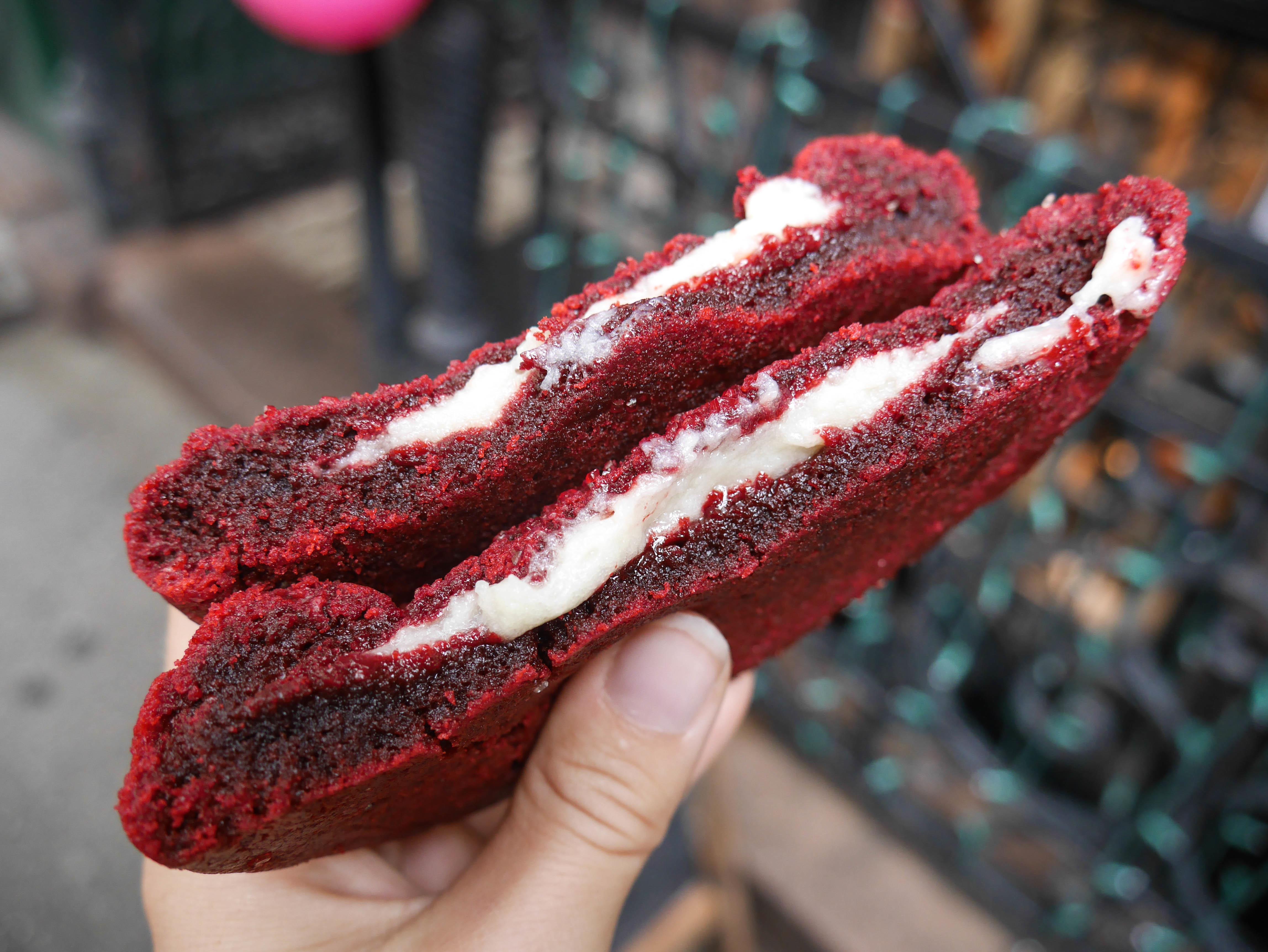 City Cakes - red velvet cookie