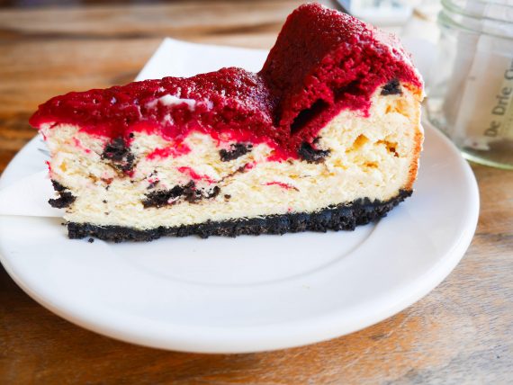 De Drie Graefjes - red velvet oreo cheesecake