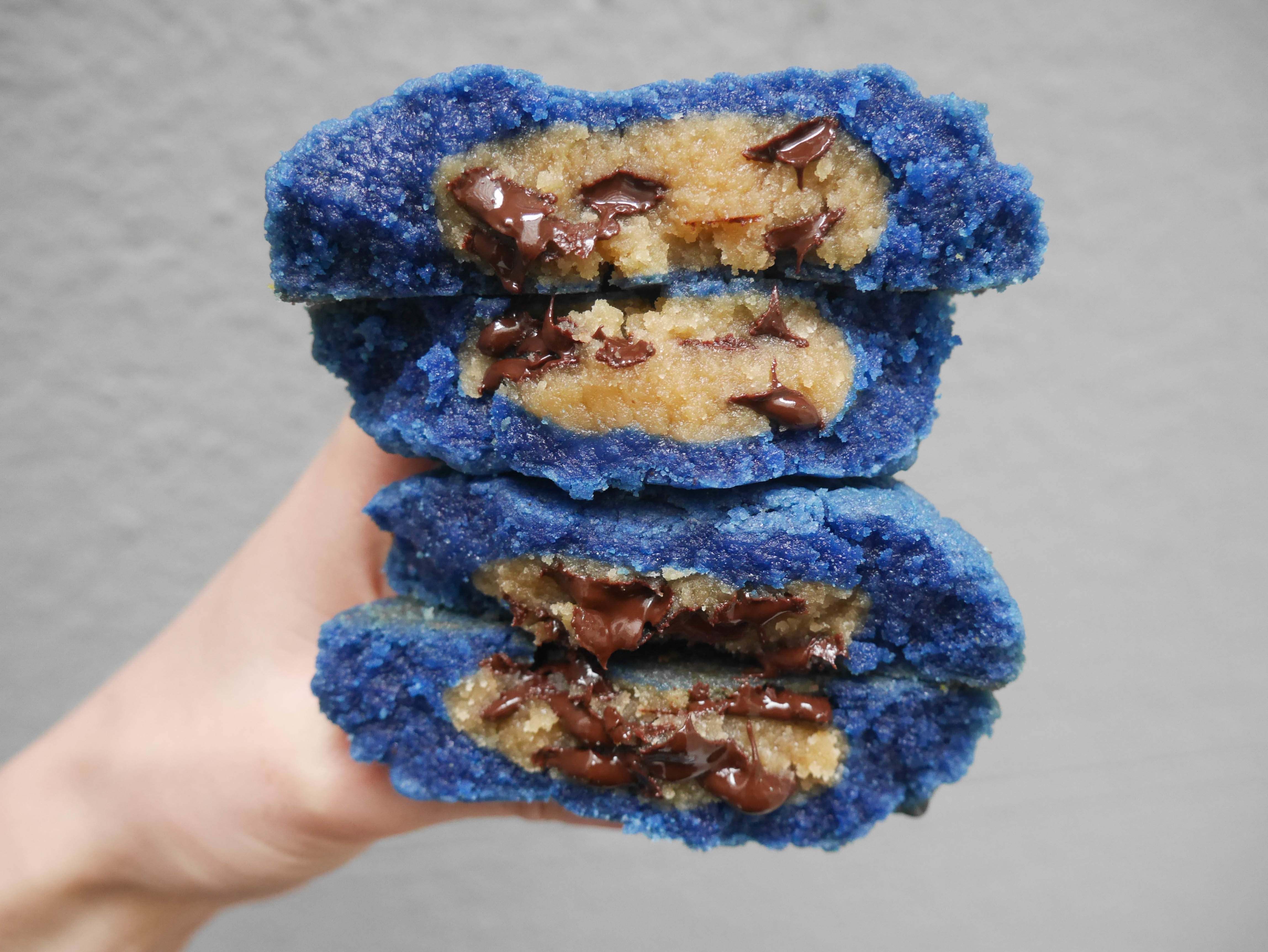 Duchess Cookies - cookie monster cookie