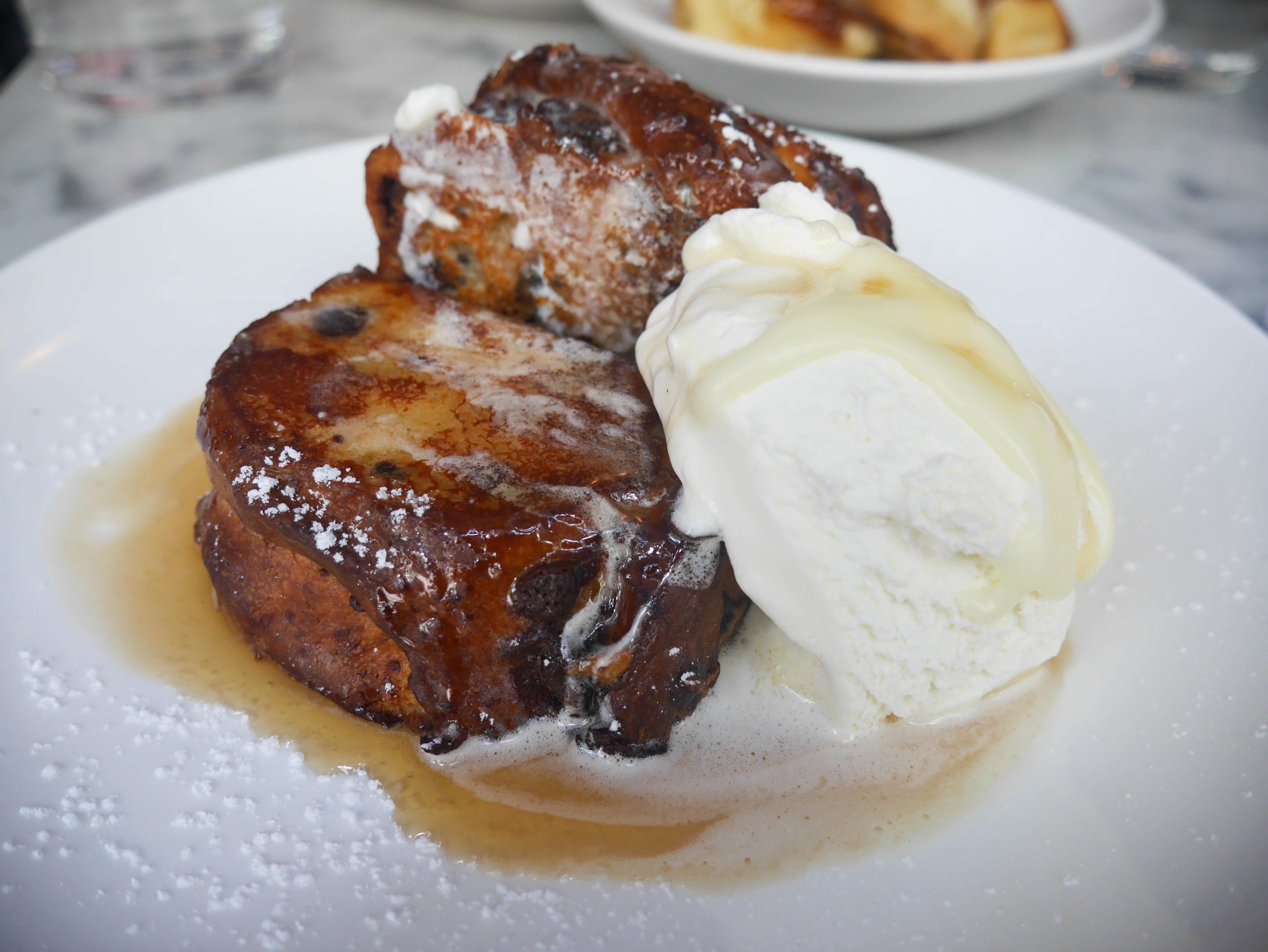 comfort food NYC - chocolate babka french toast - shuka