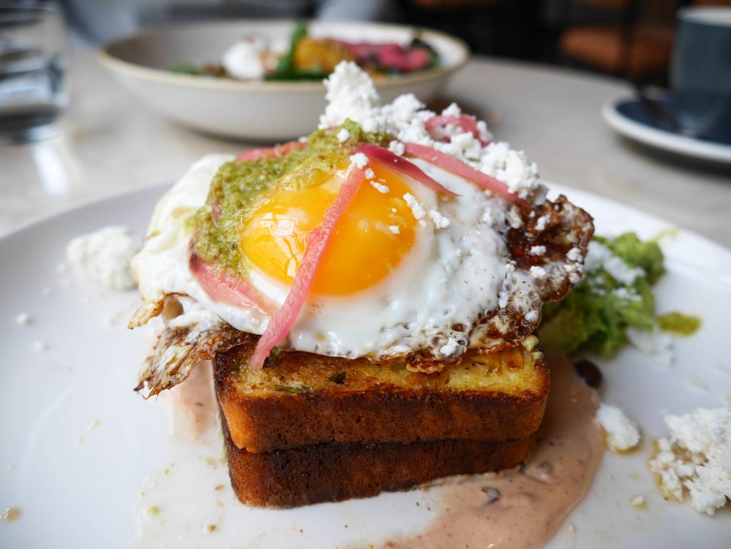 Caravan Restaurant London - fried jalapeno cornbread