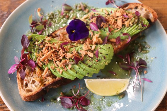 avocado toast - WAVE London