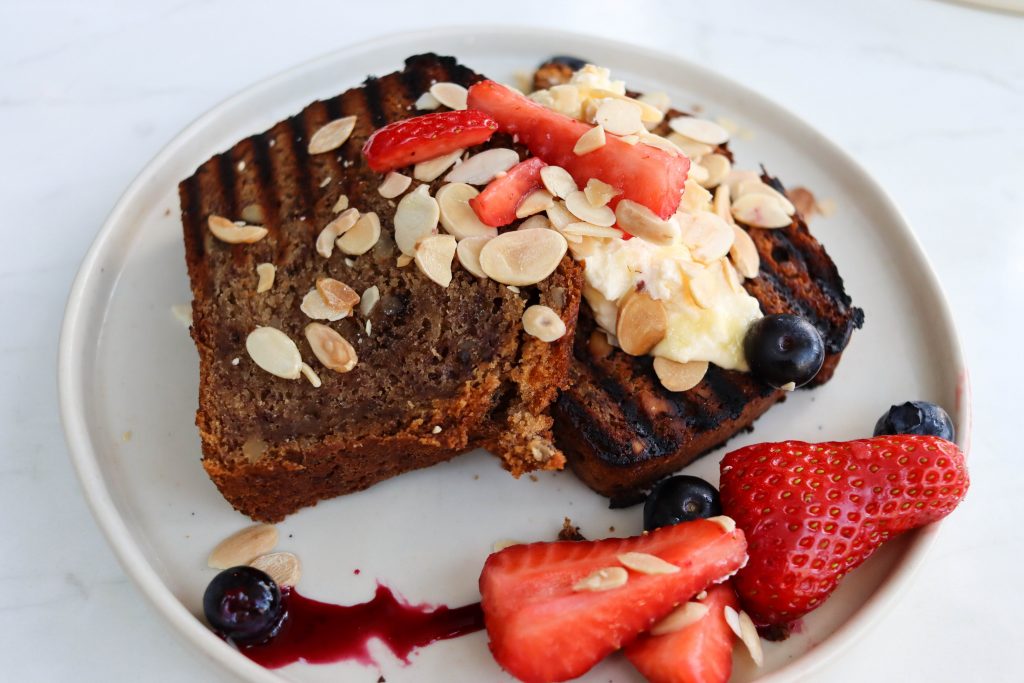 Daisy Green reopening - banana bread