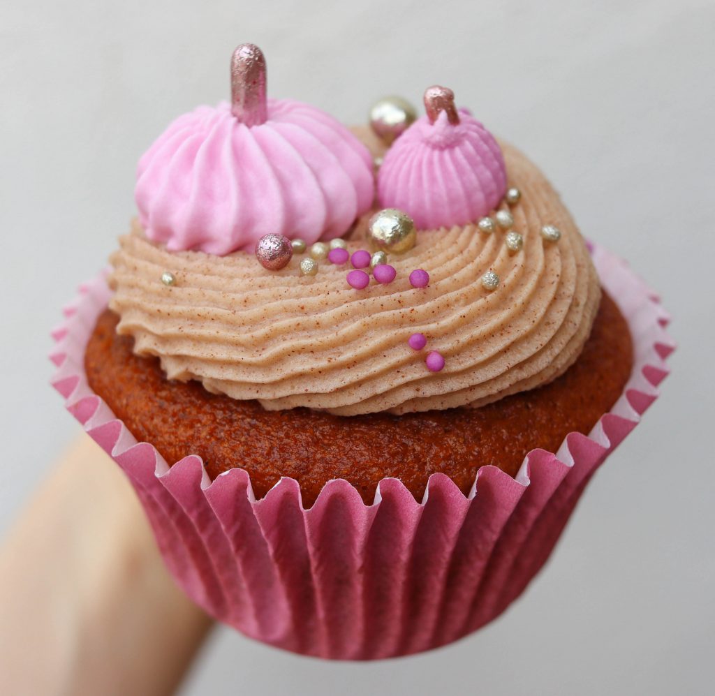 pumpkin cupcake - Peggy Porschen London