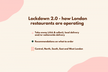 Lockdown 2.0 - how London restaurants are operating