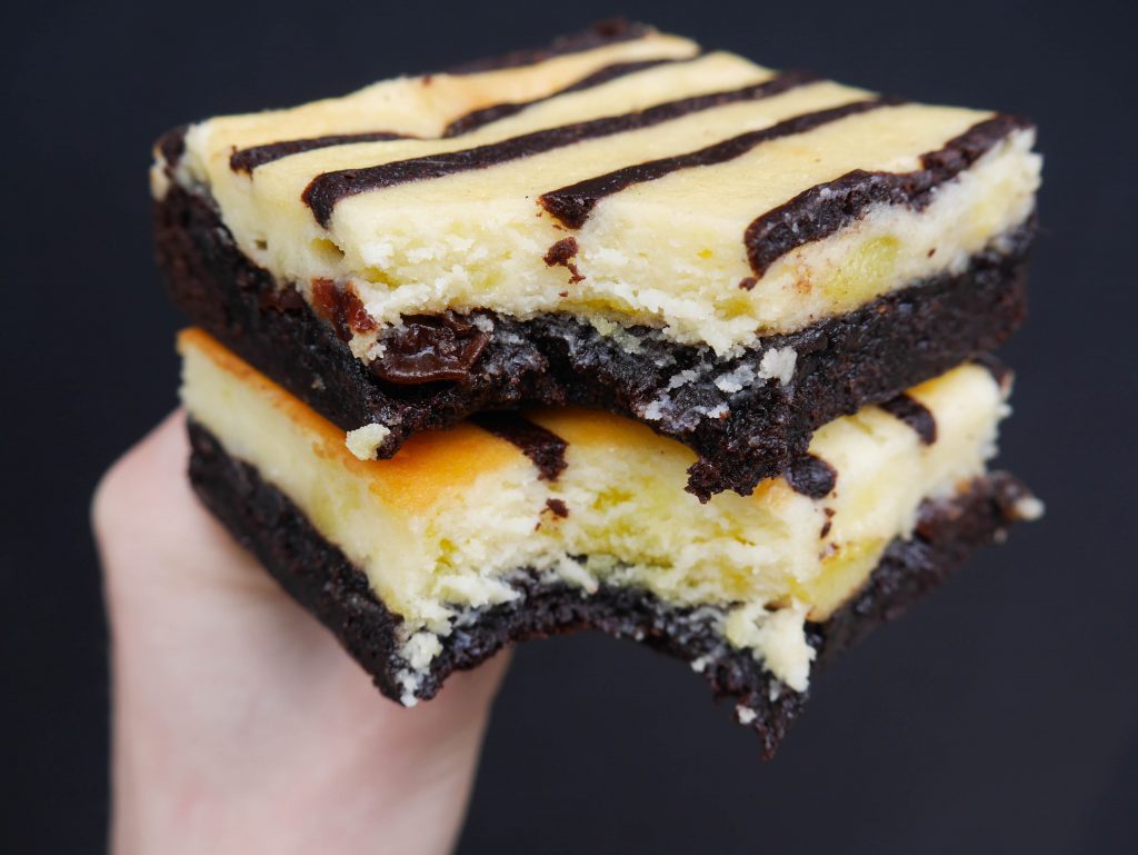cherry chocolate cheesecake brownie - outsider tart London