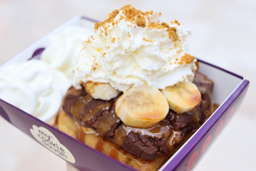 banoffee cookie dough - my cookie dough - london