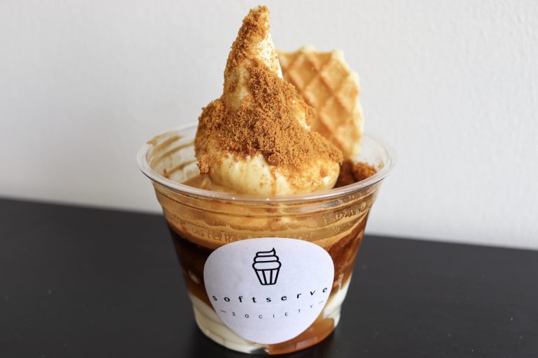 oh snap! soft serve - coffee dessert london