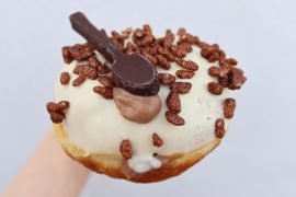 coco pops doughnut - lockdown bakehouse - london cereal desserts