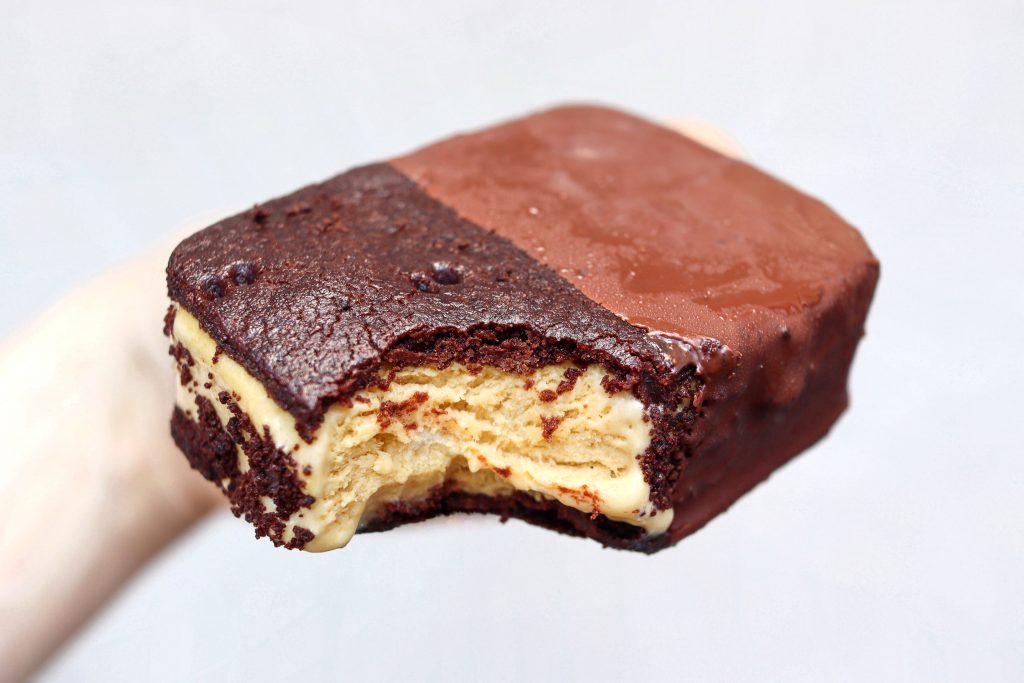 Bourbon ice cream sandwich - Happy Endings London