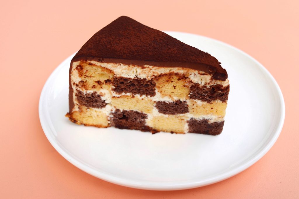 Chocolate checkers cake - Kova Patisserie London