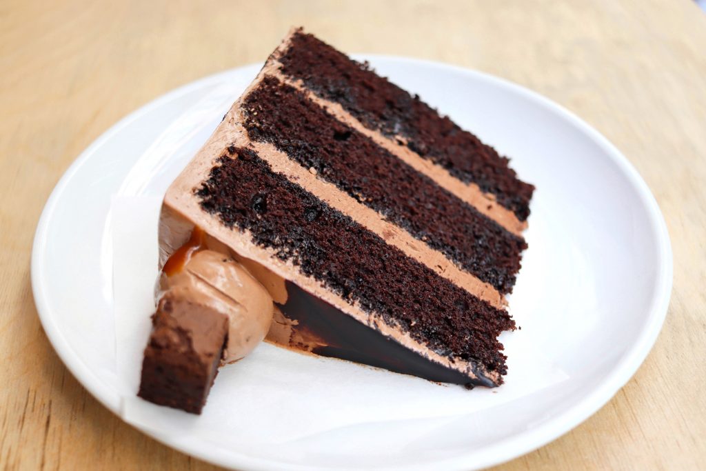 Double chocolate cake - Cutter & Squidge London
