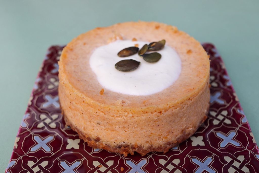 pumpkin cheesecake - Honey & Spice London