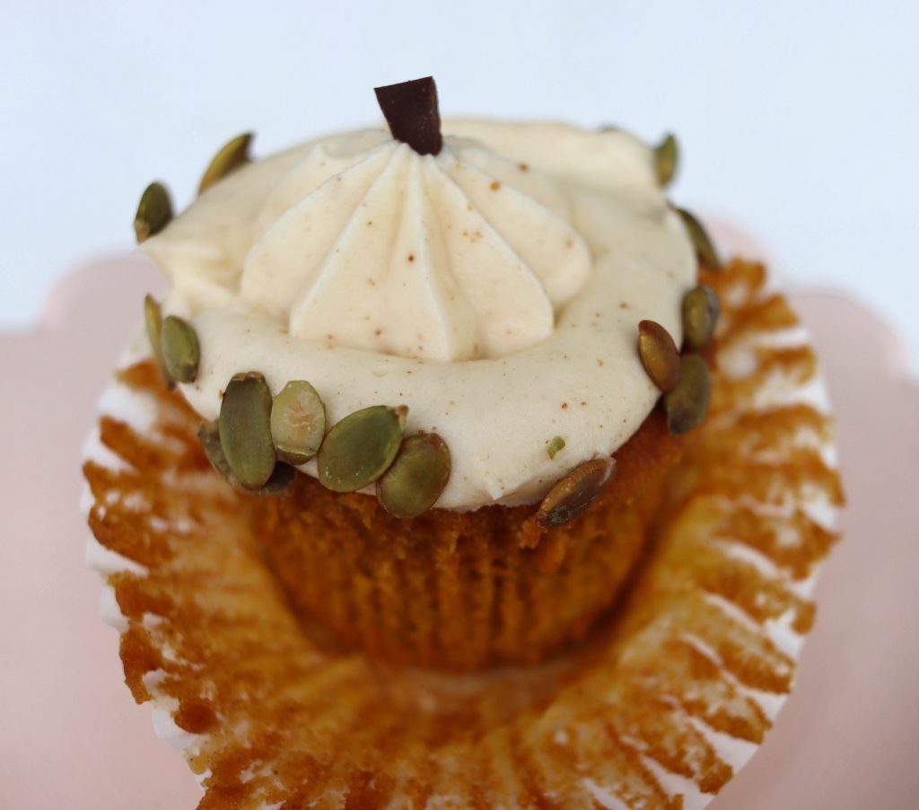 pumpkin cupcake - GAYA'S London