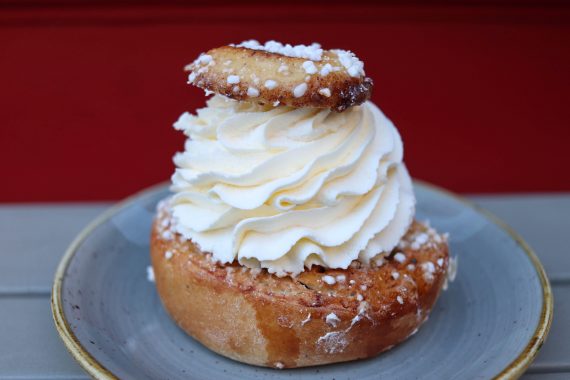 Cinnamon bun semla - Scandinavian Kitchen London